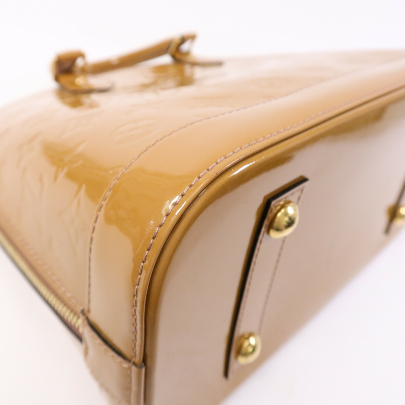 LOUIS VUITTON Monogram Vernis Alma PM手挽袋-12