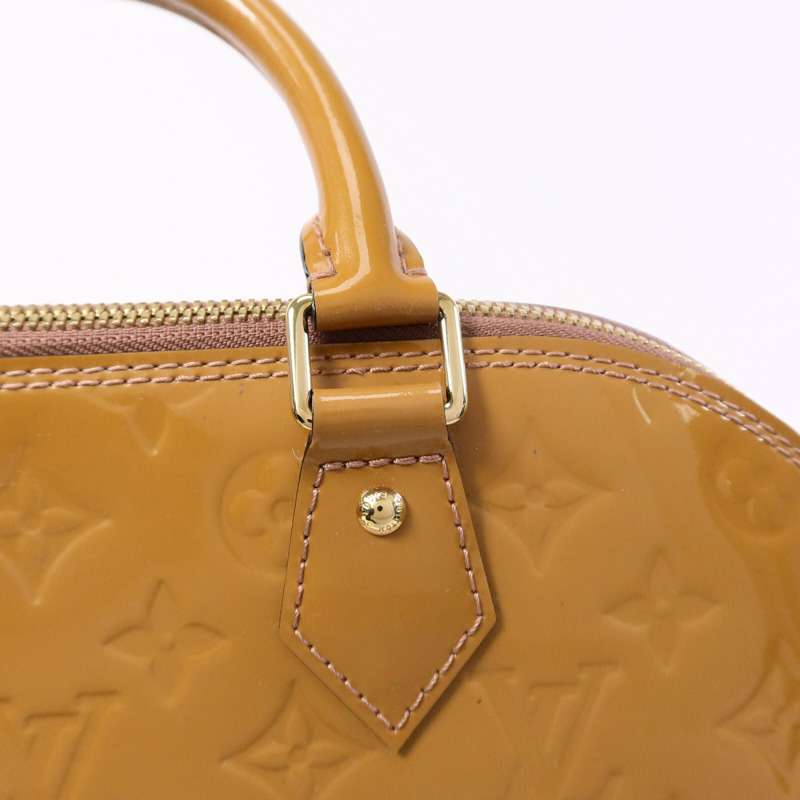 LOUIS VUITTON Monogram Vernis Alma PM手挽袋-20