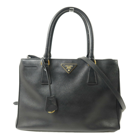 PRADA 牛皮皮革2way shoulder手挽肩背兩用袋