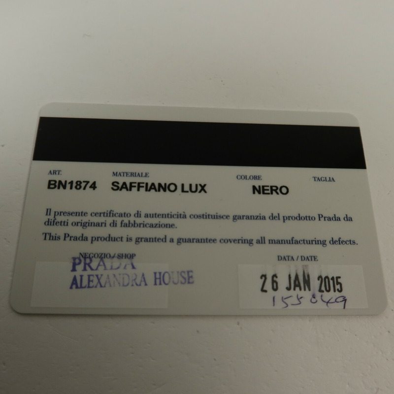 PRADA 牛皮皮革2way shoulder手挽肩背兩用袋-8