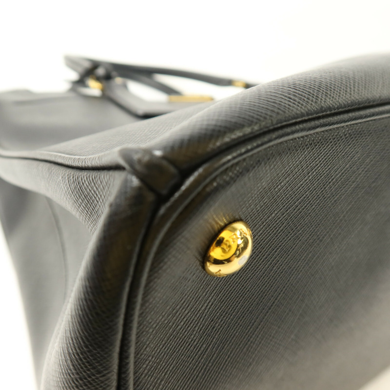 PRADA 牛皮皮革2way shoulder手挽肩背兩用袋-12