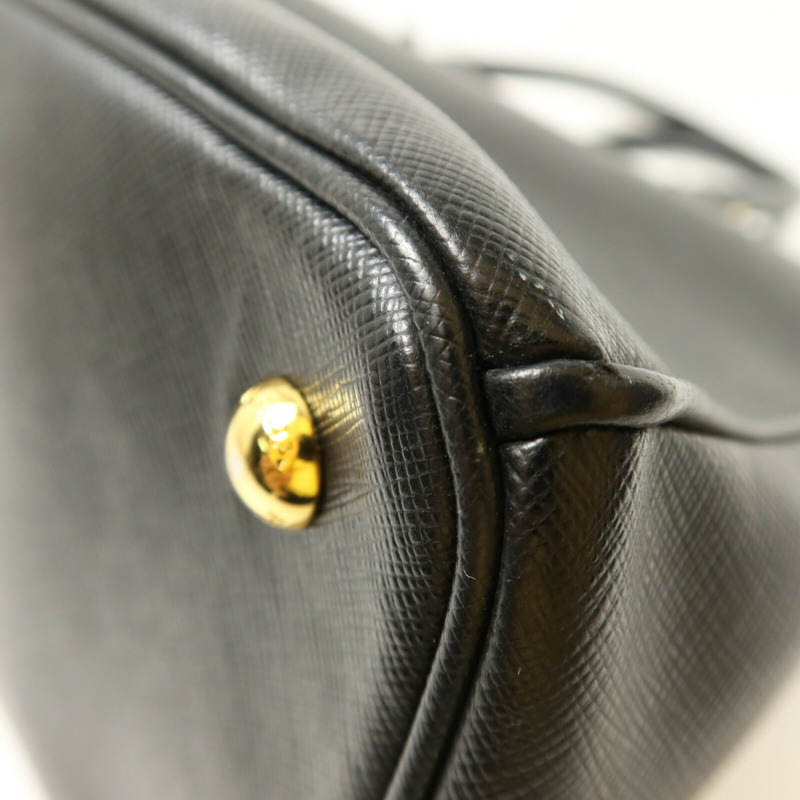 PRADA 牛皮皮革2way shoulder手挽肩背兩用袋-13