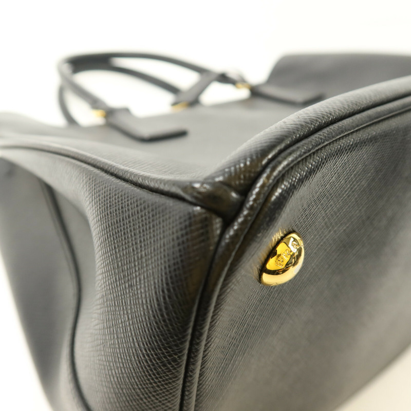 PRADA 牛皮皮革2way shoulder手挽肩背兩用袋-14