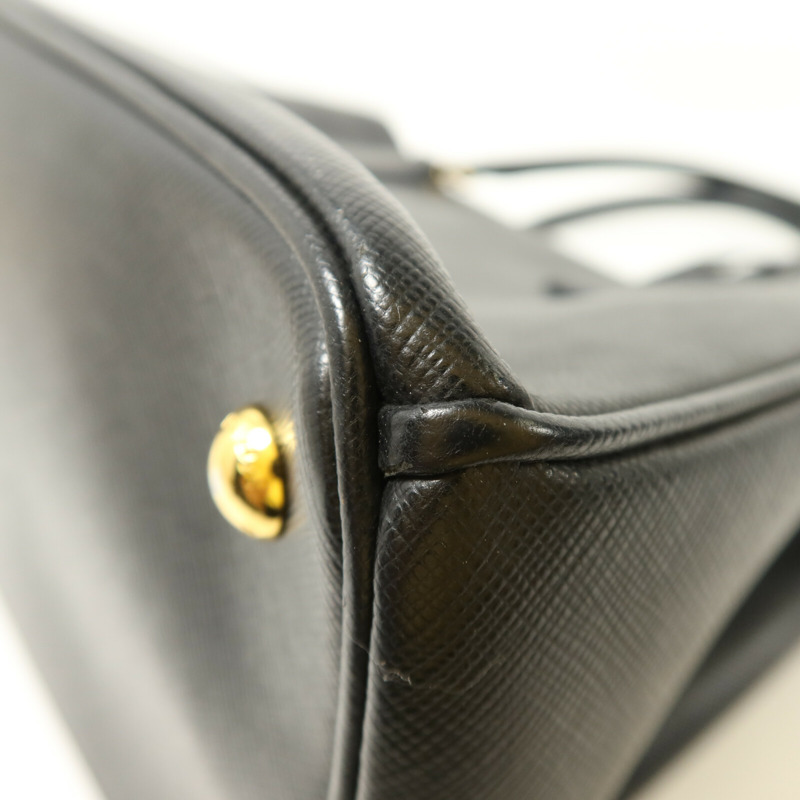 PRADA 牛皮皮革2way shoulder手挽肩背兩用袋-15