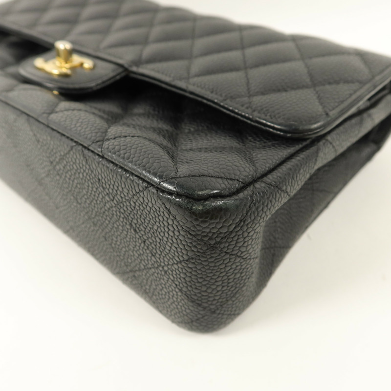 CHANEL 牛皮皮革Classis 25鏈帶肩背袋-12