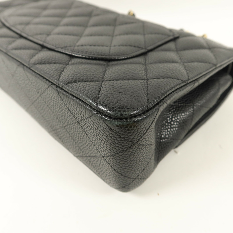 CHANEL 牛皮皮革Classis 25鏈帶肩背袋-14