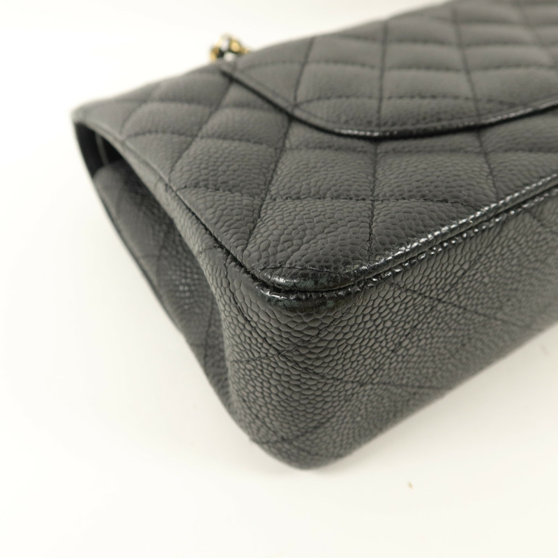 CHANEL 牛皮皮革Classis 25鏈帶肩背袋-15