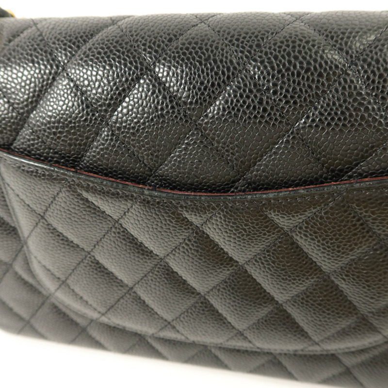 CHANEL 牛皮皮革Classis 25鏈帶肩背袋-16