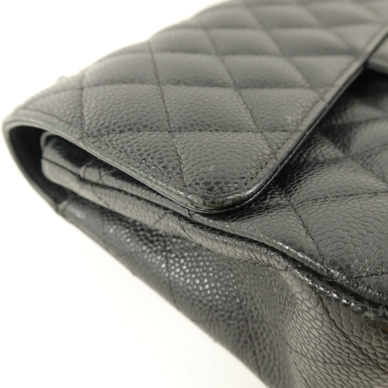 CHANEL 牛皮皮革Classis 25鏈帶肩背袋-17