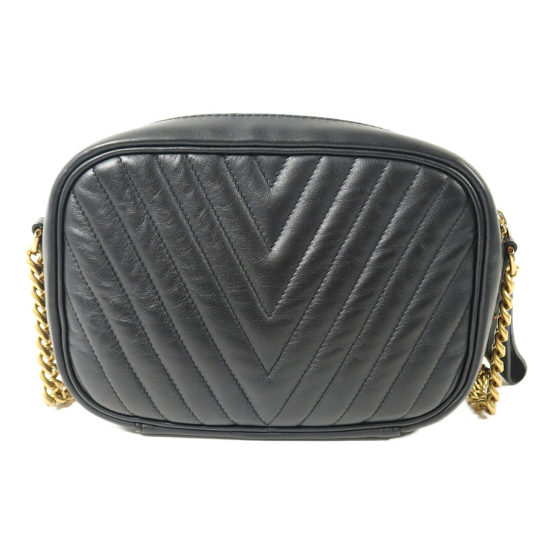 LOUIS VUITTON 牛皮皮革New Wave Camera Bag鏈帶肩背袋-2