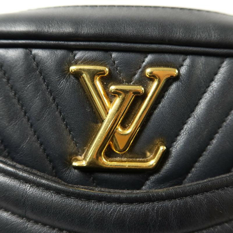 LOUIS VUITTON 牛皮皮革New Wave Camera Bag鏈帶肩背袋-7