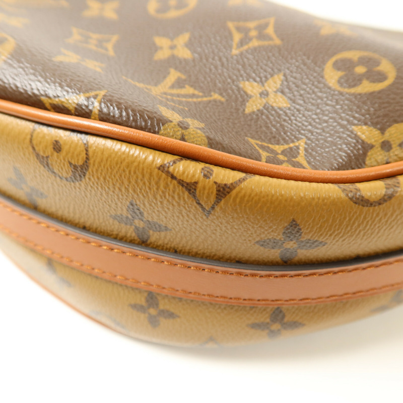 LOUIS VUITTON Monogram Reverse Loop Hobo肩背袋-8