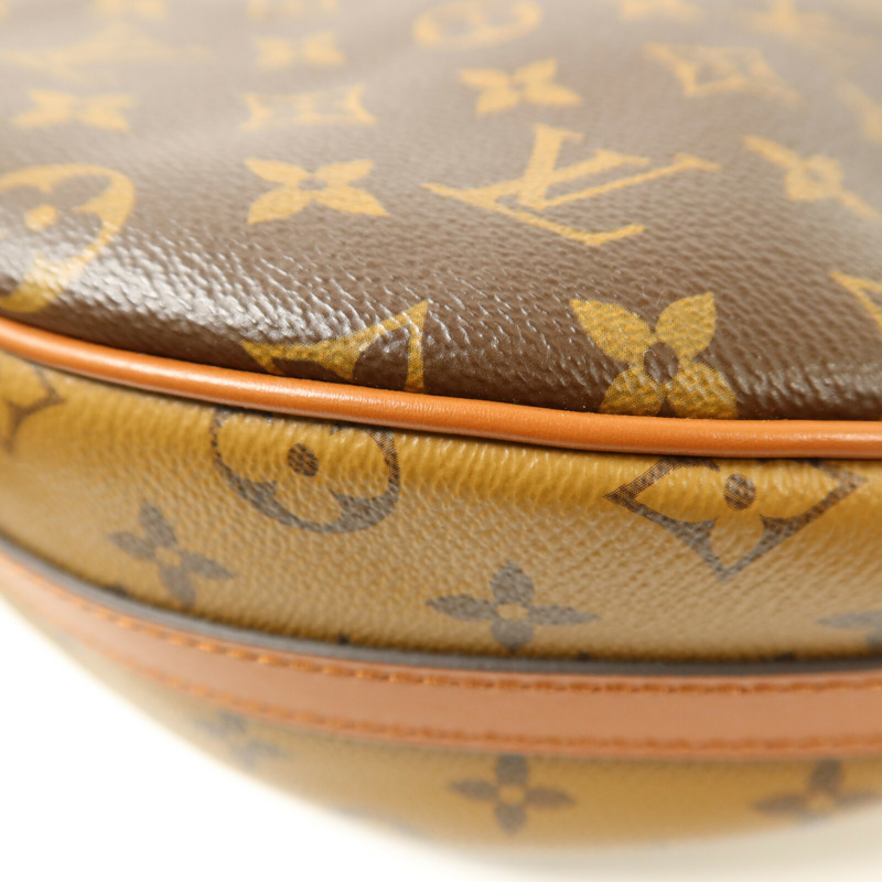 LOUIS VUITTON Monogram Reverse Loop Hobo肩背袋-10