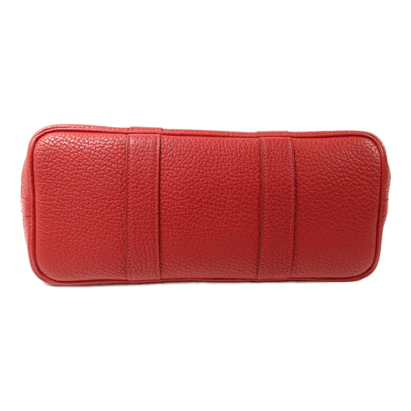 HERMES Negonda皮革Garden Party TPM手挽袋Rouge Piment-3