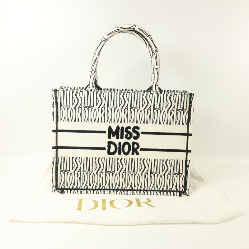 Dior 帆布Book Tote Medium手挽袋-8