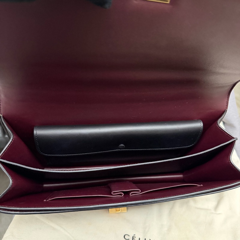 Celine Box 黑色橫向 Box-28