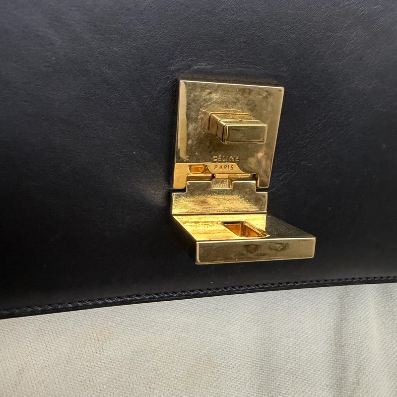 Celine Box 黑色橫向 Box-39