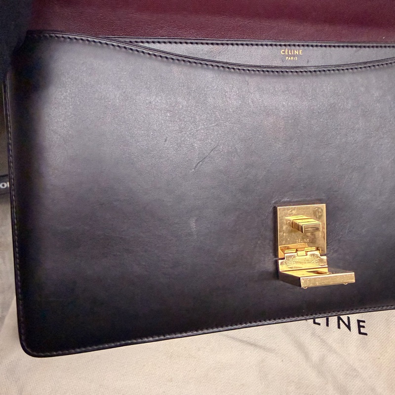 Celine Box 黑色橫向 Box-41