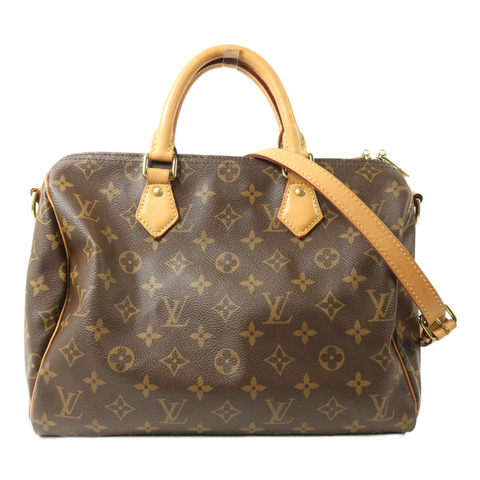 LOUIS VUITTON Monogram Speedy Bandouliere 30手挽肩背兩用袋