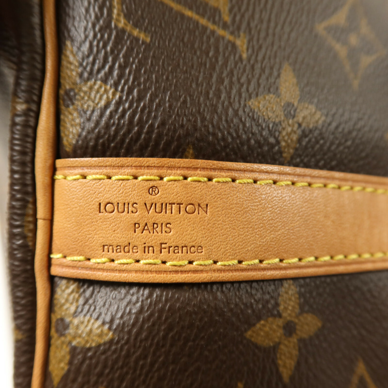 LOUIS VUITTON Monogram Speedy Bandouliere 30手挽肩背兩用袋-5
