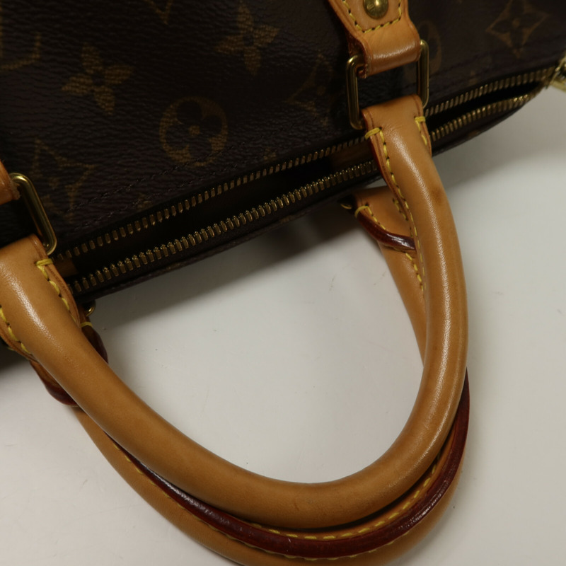 LOUIS VUITTON Monogram Speedy Bandouliere 30手挽肩背兩用袋-13