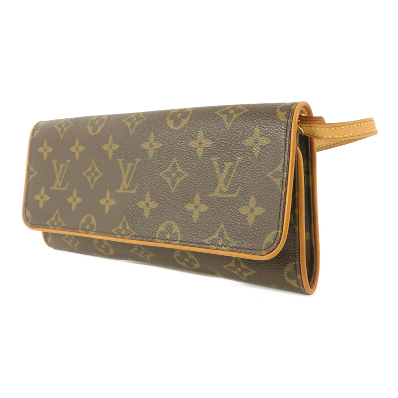 LOUIS VUITTON Monogram Pochette Twin GM肩背袋-2