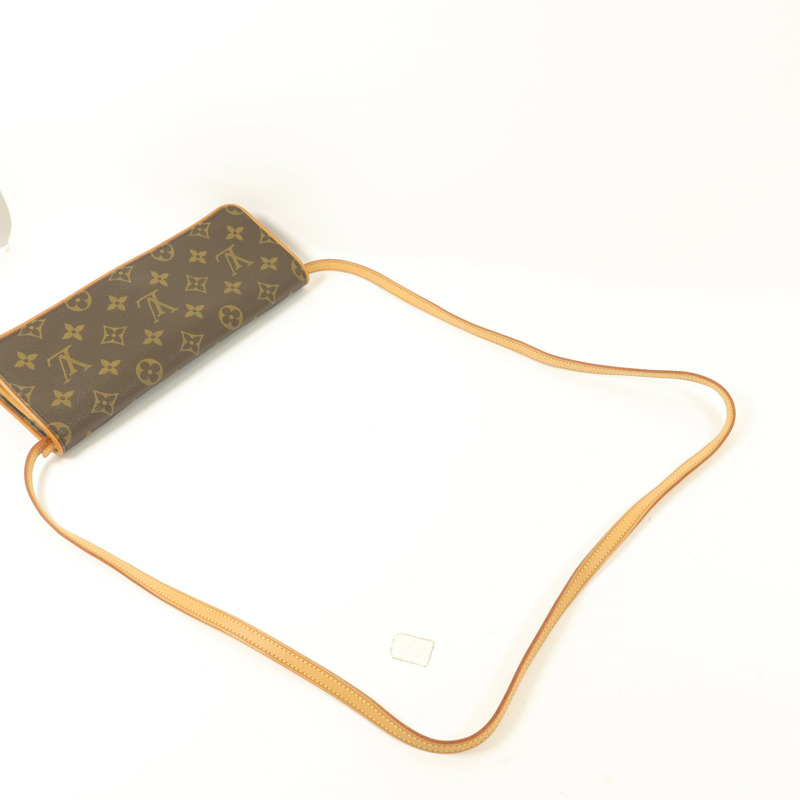 LOUIS VUITTON Monogram Pochette Twin GM肩背袋-7