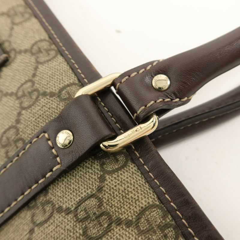 GUCCI 塗層帆布Tote Bag手挽袋-10