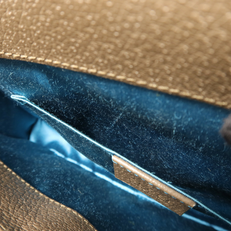 GUCCI 塗層帆布Ophidia GG Small鏈帶肩背袋-18