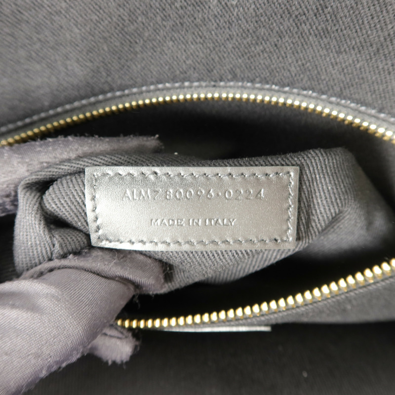 SAINT LAURENT 帆布/牛皮皮革Rive Gauche Tote Bag手挽袋-6