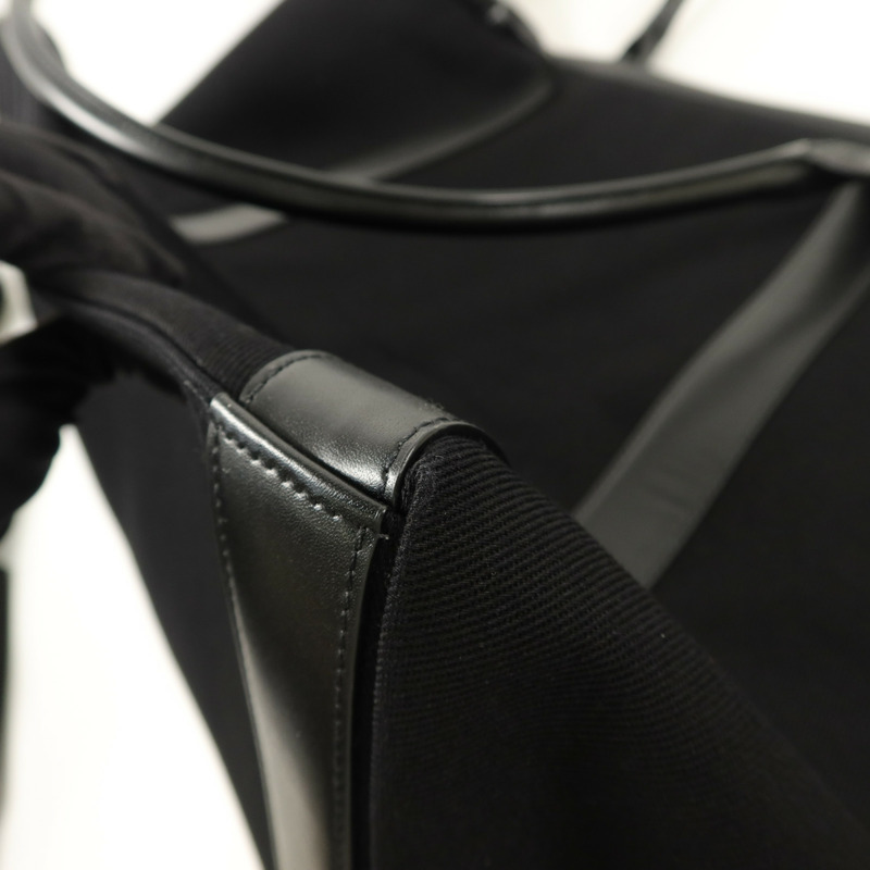 SAINT LAURENT 帆布/牛皮皮革Rive Gauche Tote Bag手挽袋-12