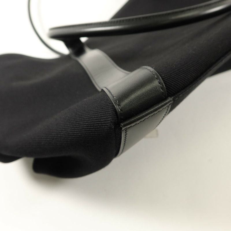 SAINT LAURENT 帆布/牛皮皮革Rive Gauche Tote Bag手挽袋-13