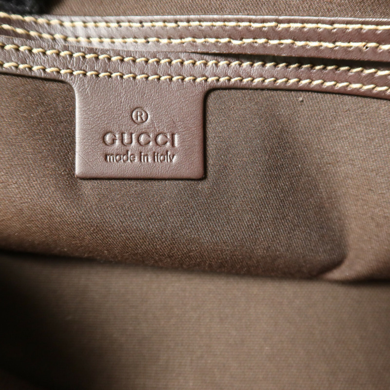 GUCCI 塗層帆布Shoulder Bag肩背袋-5