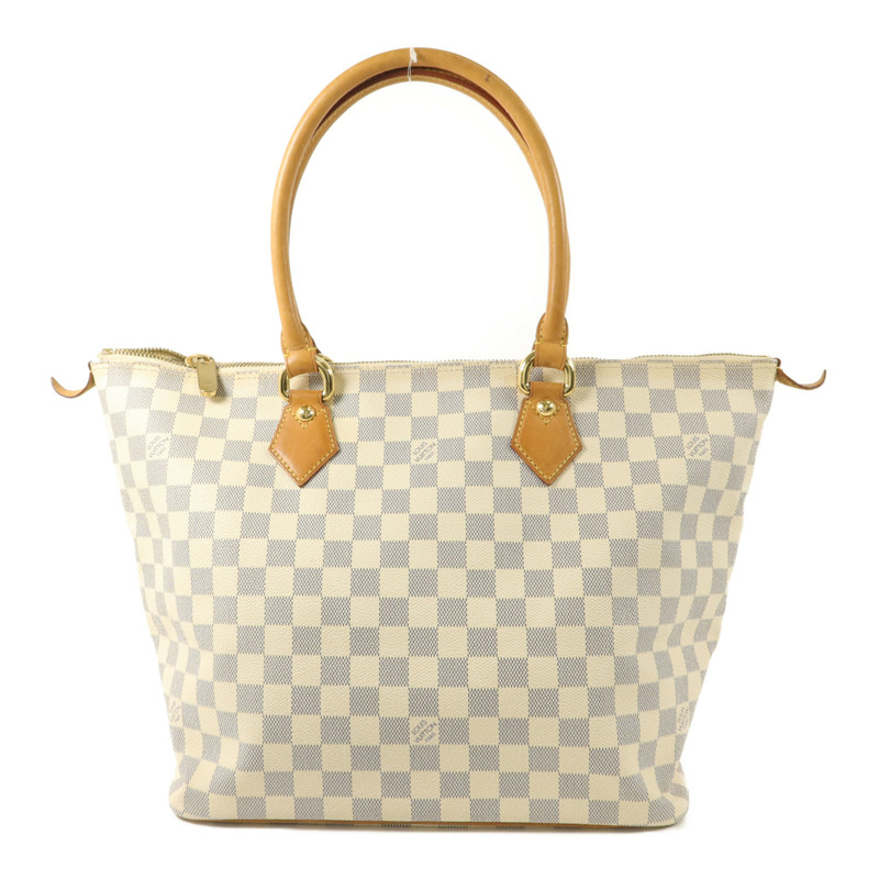 LOUIS VUITTON Damier Azur Saleya MM肩背袋-0