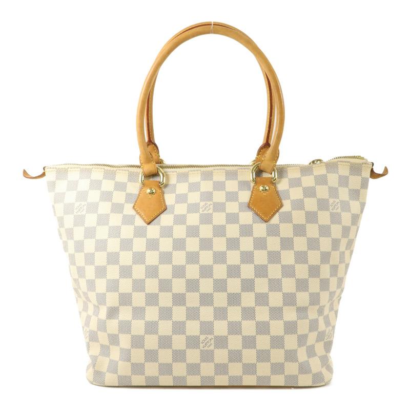 LOUIS VUITTON Damier Azur Saleya MM肩背袋-1