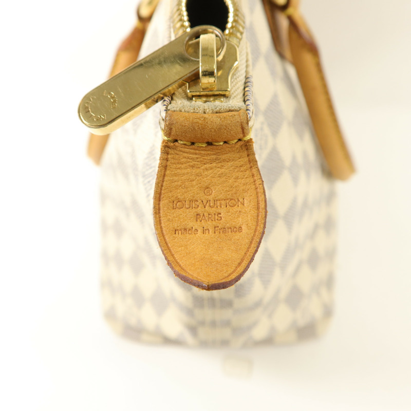 LOUIS VUITTON Damier Azur Saleya MM肩背袋-5
