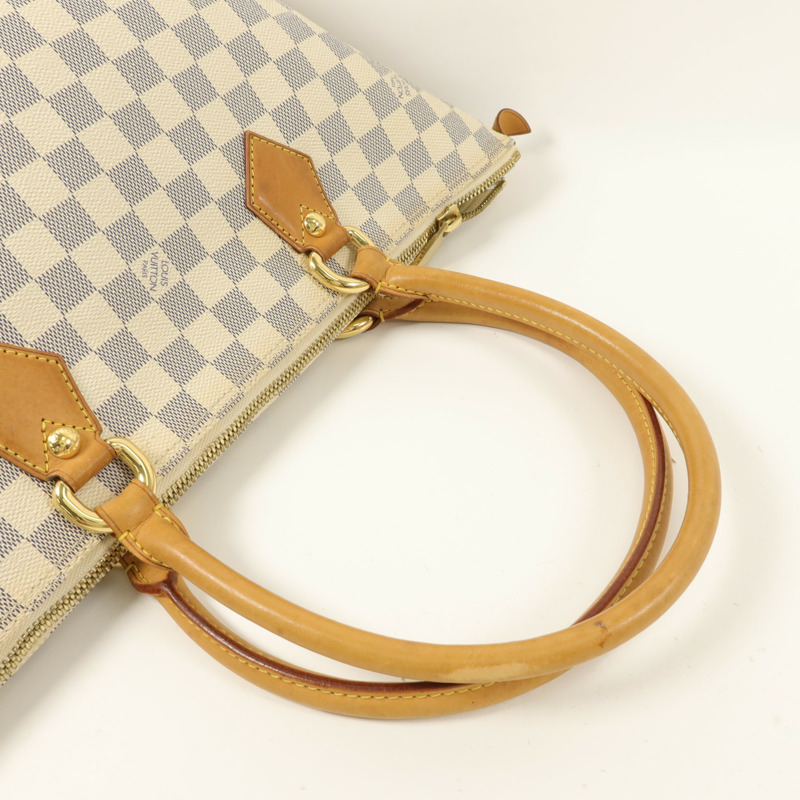 LOUIS VUITTON Damier Azur Saleya MM肩背袋-7
