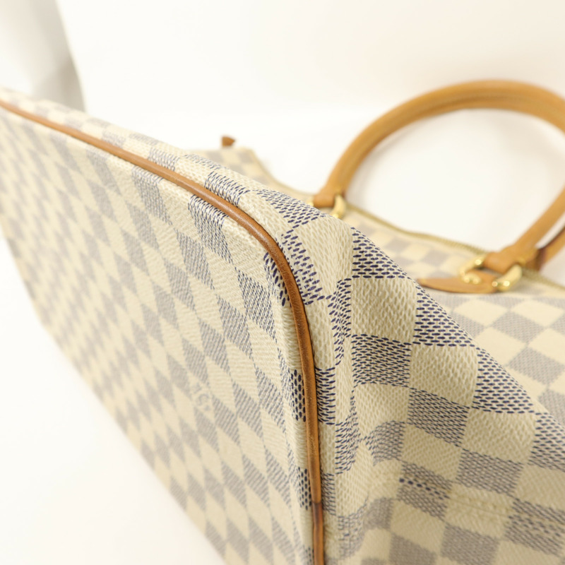 LOUIS VUITTON Damier Azur Saleya MM肩背袋-9