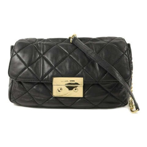 Michael Kors 牛皮皮革Chain Shoulder鏈帶肩背袋