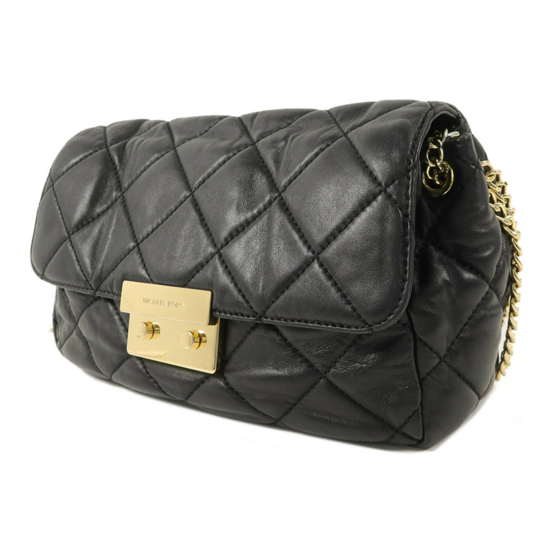 Michael Kors 牛皮皮革Chain Shoulder鏈帶肩背袋-2