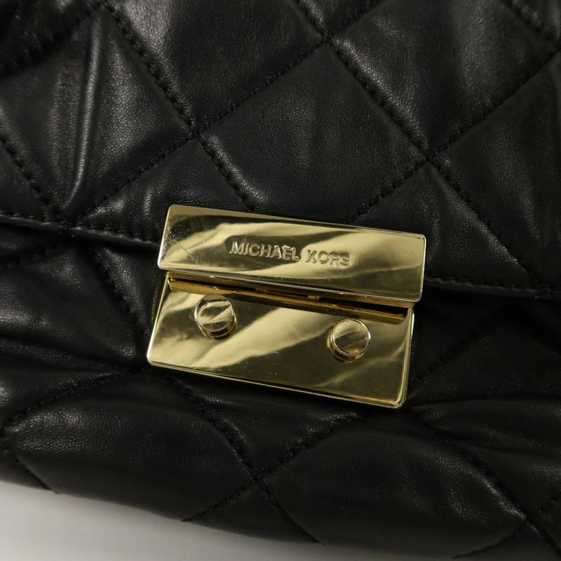 Michael Kors 牛皮皮革Chain Shoulder鏈帶肩背袋-7