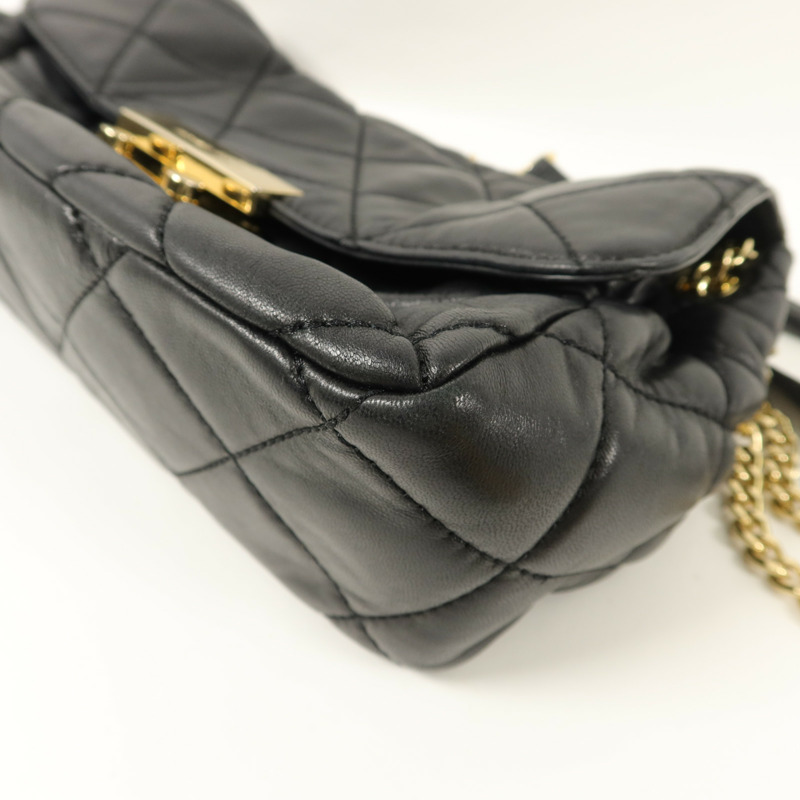 Michael Kors 牛皮皮革Chain Shoulder鏈帶肩背袋-9