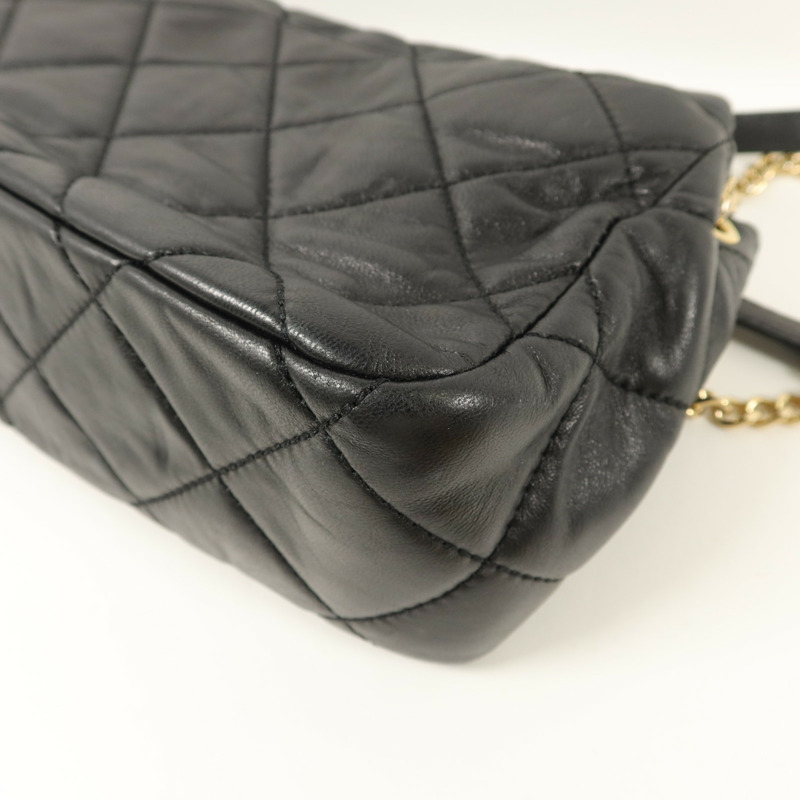 Michael Kors 牛皮皮革Chain Shoulder鏈帶肩背袋-11