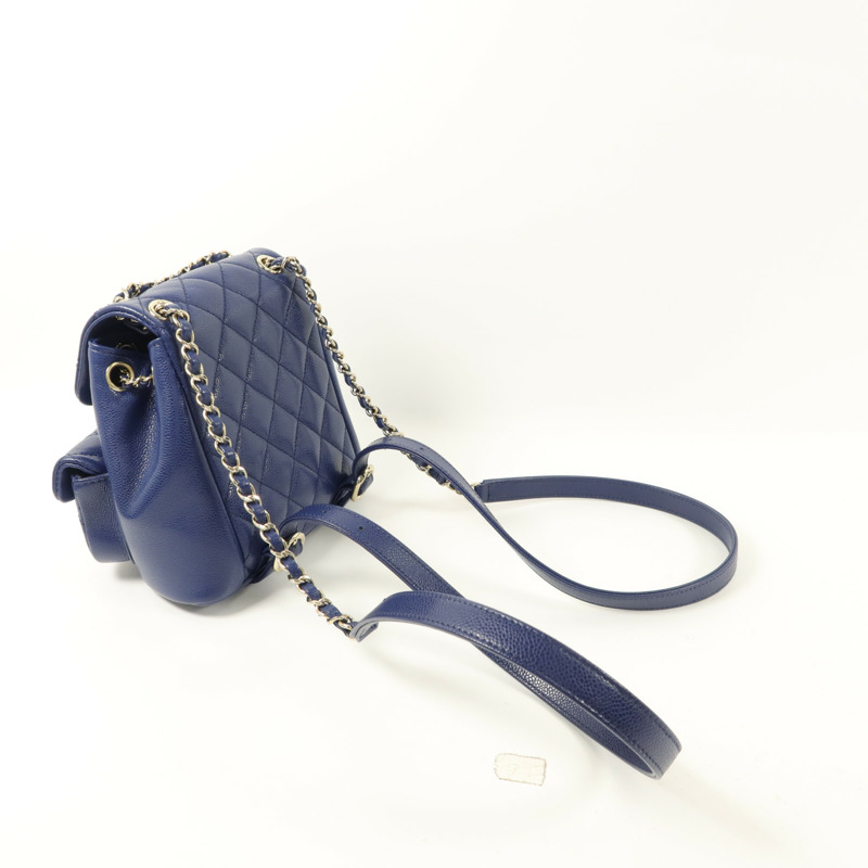 CHANEL 牛皮皮革Duma Backpack背包-7