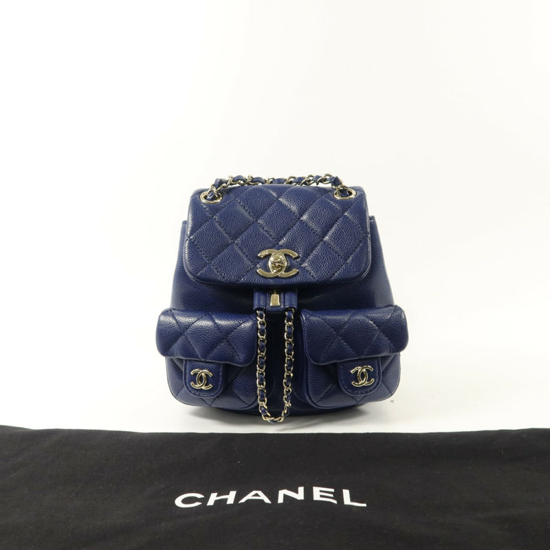 CHANEL 牛皮皮革Duma Backpack背包-8