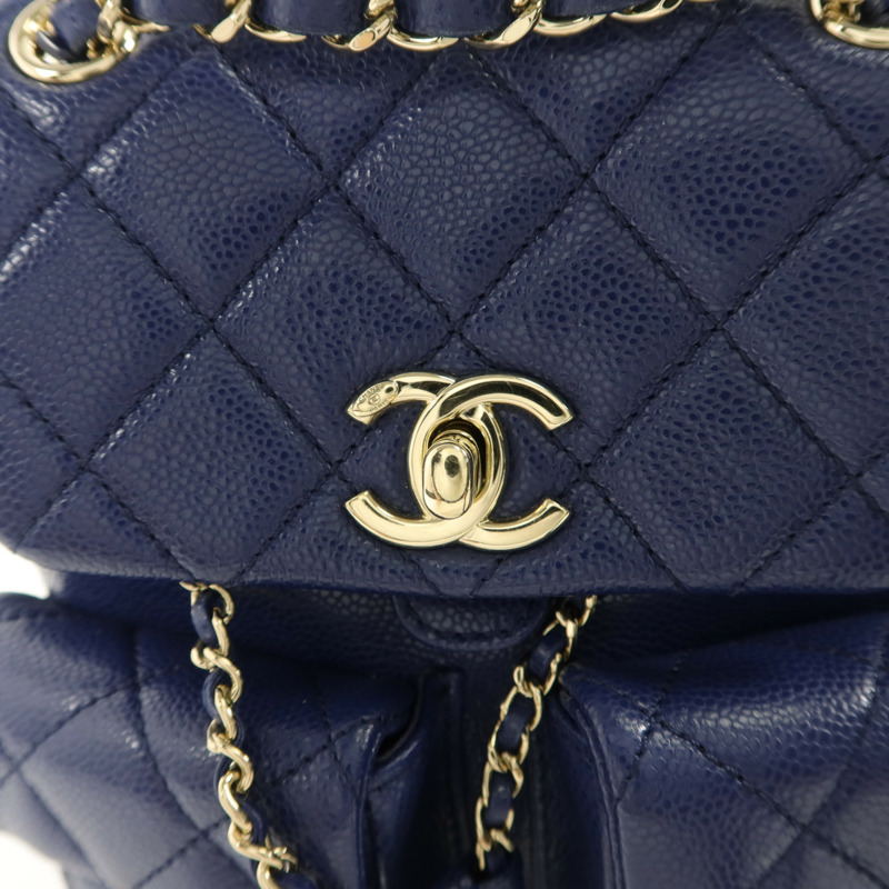 CHANEL 牛皮皮革Duma Backpack背包-9