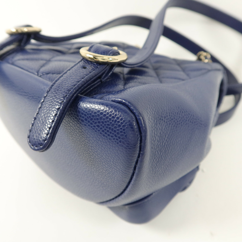 CHANEL 牛皮皮革Duma Backpack背包-14