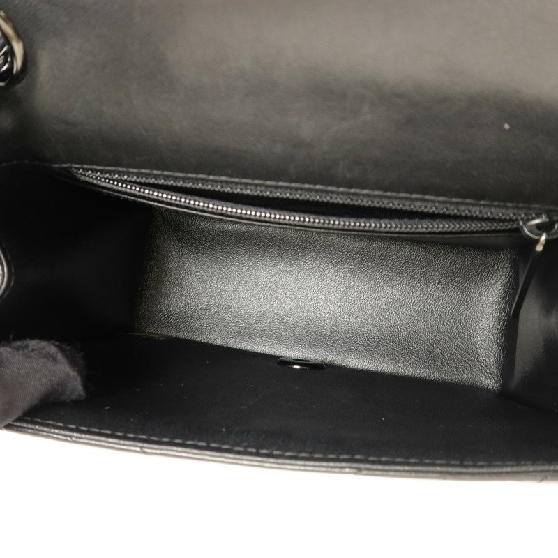 CHANEL 羊皮皮革Mini Flap Bag鏈帶肩背袋-4