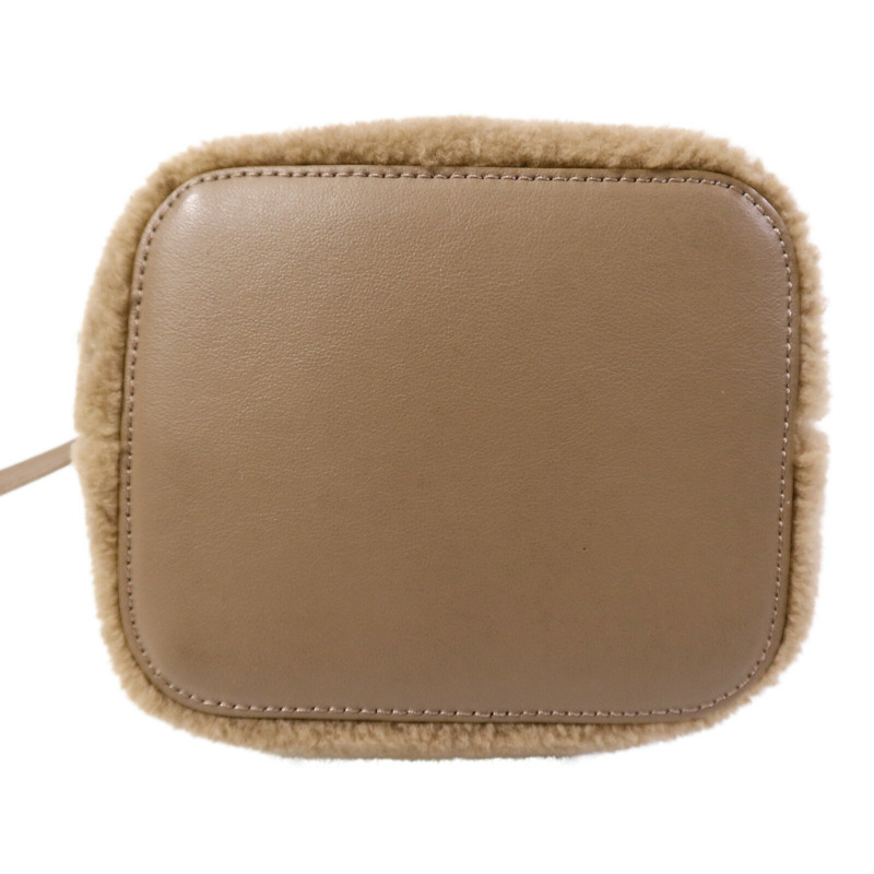 FENDI 羊毛Mini Mon Tresor手挽肩背兩用袋-3