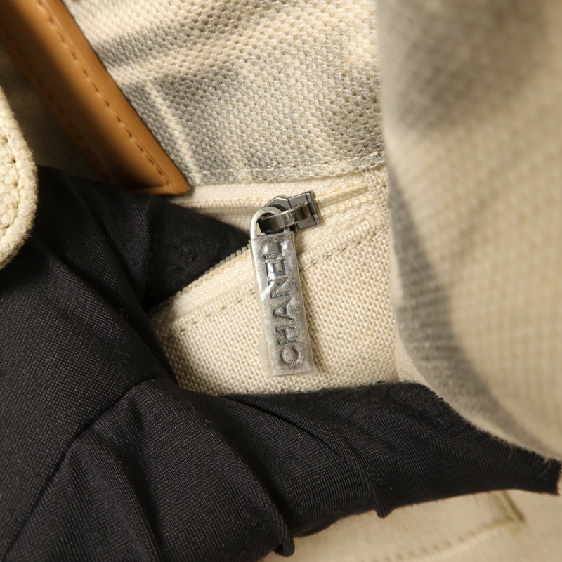 CHANEL 帆布Shoulder Tote Bag手挽肩背兩用袋-11